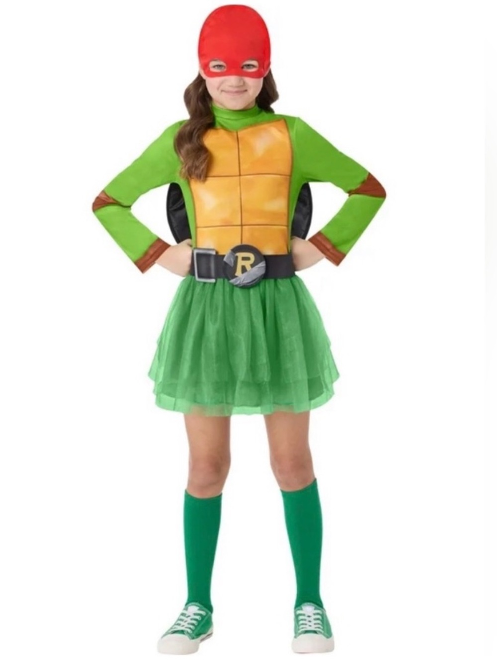 Nickelodeon Teenage Mutant Ninja Turtles Costume dress NEW M 7-8 Halloween